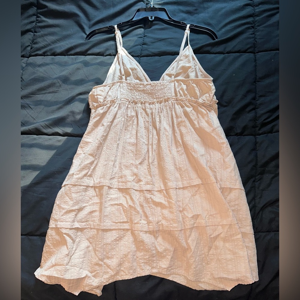 Wild Fable Tan Spaghetti Strap Summer Mini Dress Size L - Picture 3 of 6